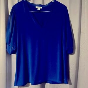 Calvin Klein blouse royal blue